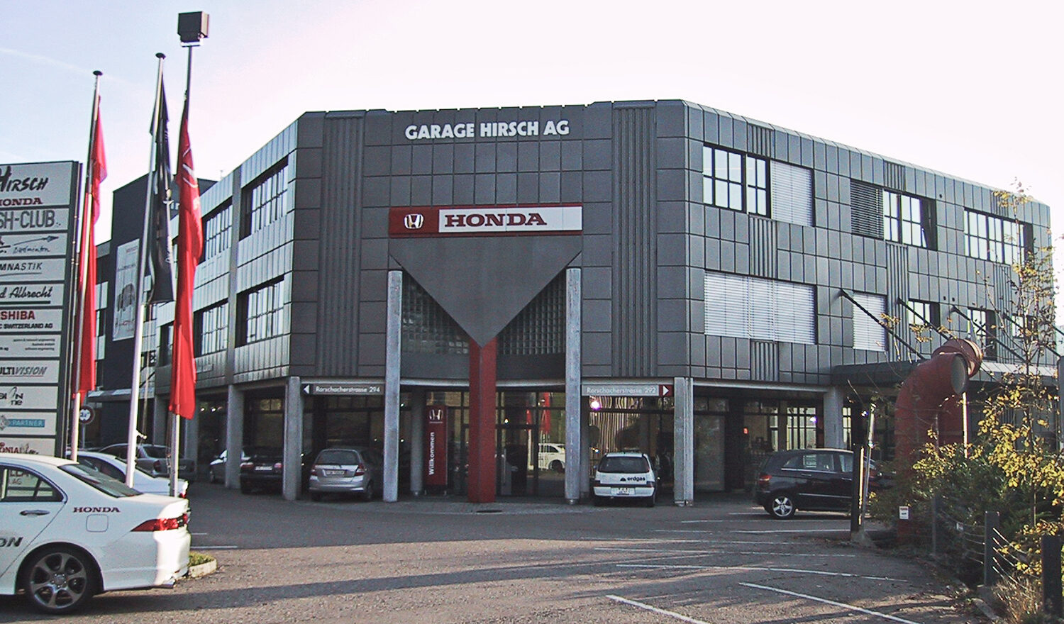 Honda Garage Hirsch Aussenamsicht Front